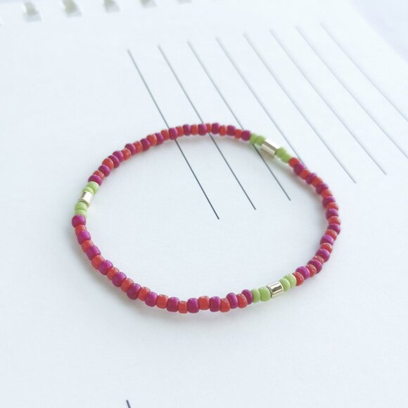 Color Therapy Beaded Bracelet - Picture 1 of 3